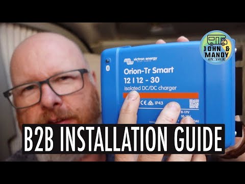 Victron Orion DC-DC Isolated Charger B2B Installation