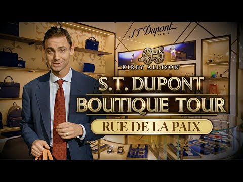 Discovering ST DuPont’s Rarest Lighters at their Paris Boutique | Kirby Allison