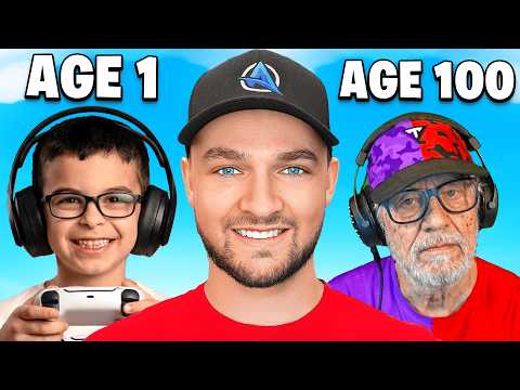 Age 1 - 100 Fortnite Moments!