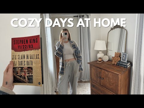 HOME VLOG 🏡  cozy homebody life, weekly reset, bedroom refresh, what I'm reading  & more!