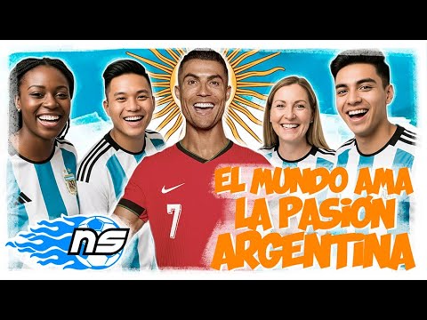 ARGENTINA: Foreigners fall in love with our passion and football!