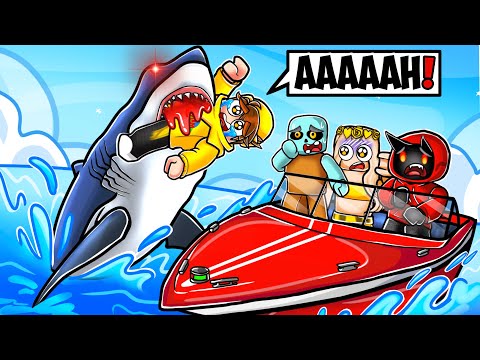 Roblox Shark Bite WITH Mango's Sister