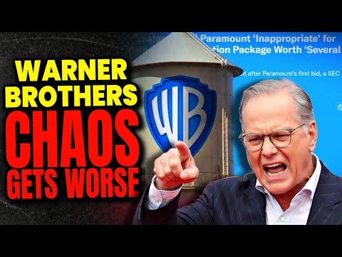Warner Brothers CHAOS Gets WORSE! Zaslav INSULTS Paramount, Netflix Gets TOUR of Studios!