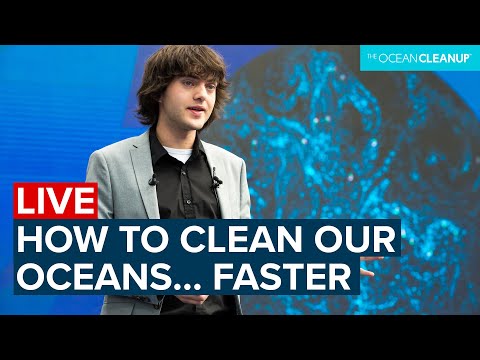 How we will rid the oceans of plastic - Boyan Slat | LIVE | The Ocean Cleanup