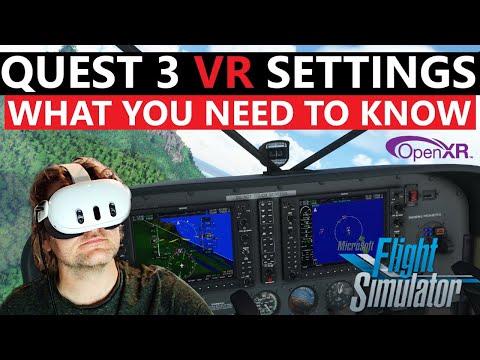 MSFS QUEST 3 VR SETTINGS GUIDE 2023 | RTX 3070 - 4090 | LINK + VIRTUAL DESKTOP ESSENTIALS! OPEN XR