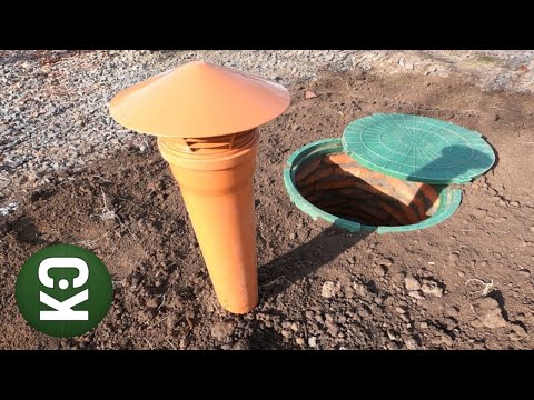 Cesspool in a private house in a couple of days