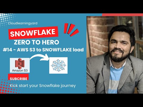 #14 Load Data from AWS-S3 to SNOWFLAKE ||  S3 SNOWFLKAE INTEGRATION