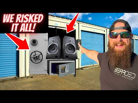 We spent $2000 on two safes in a storage unit.....