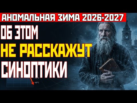 СТАРЦЫ ПРЕДУПРЕЖДАЛИ! РАСЧЕТЫ АСТРОНОМА 1958 года СОВПАЛИ С ПРОРОЧЕСТВОМ СТАРЦА! САМАЯ ХОЛОДНАЯ ЗИМА