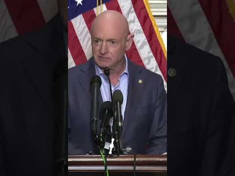 Sen. Mark Kelly: "Trump is Trying to Silence Me…It’s Not Going to Work"