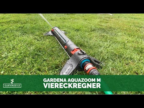 Gardena AquaZoom M im (Härte) Test! Welche Sprengweiten sind bei 6,5 bar Wasserdruck möglich?