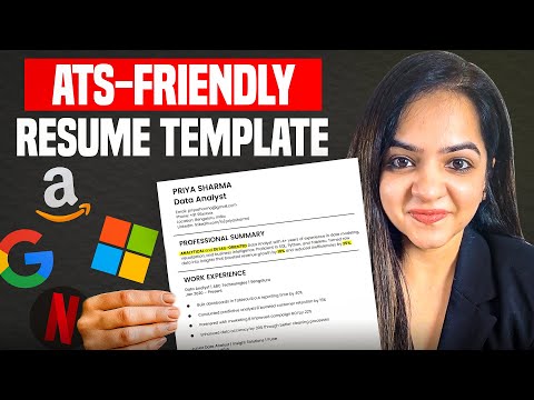 Beat ATS in 2025! Resume Writing Guide to Get Interview Calls (Step-by-Step Resume Format)