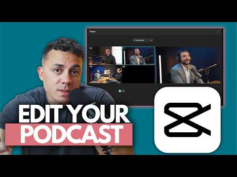 Edit Podcasts Like a PRO! CapCut Multi-Cam Editing Tutorial