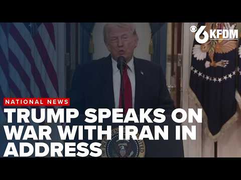 Trump addresses nation on Iran - claiming US withdrawal within '2 to 3 weeks'