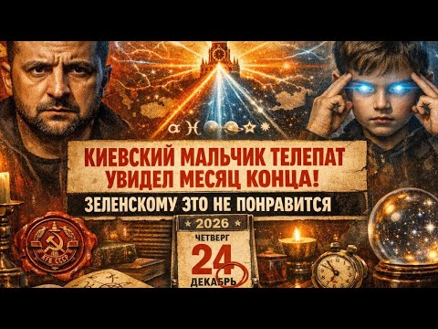 КИЕВСКИЙ МАЛЬЧИК-ТЕЛЕПАТ НАЗВАЛ МЕСЯЦ — Это не понравится Зеленскому!
