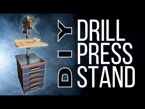Workshop Upgrade: Building a Custom Drill Press Cabinet