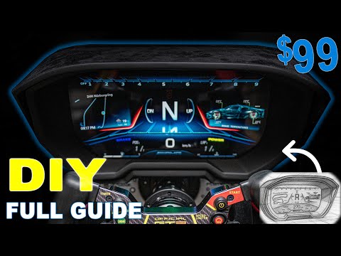 Easy DIY Supercar Dashboard (Under $99)