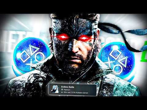 I Platinum'd Metal Gear Solid Delta And I'm So Solid Right Now.