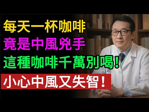 你喝的咖啡正在堵死血管！揭秘 90% 人不知道的真相，長期喝這4 種咖啡，心梗腦梗隨時找上門！#咖啡 #中風 #膽固醇 #三合一咖啡 #反式脂肪