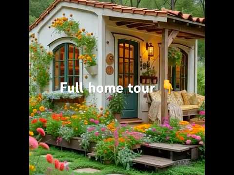 Dreamy Cottage, Cozy Cottage, Dreamy Rural Homes, Beautiful House Tour with a Romantic Ambience