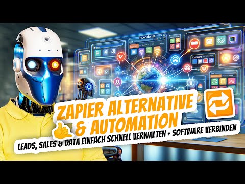 Zapier Alternative 😏 Günstiger Leads, Sales & Data einfach schnell verwalten und Software verbinden