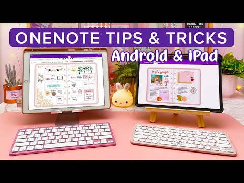 OneNote Tips & Tricks | Android & iPad Digital Planning on OneNote Planner