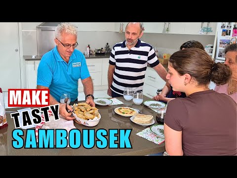 How to Make Lebanese Sambousek (Sumbousik)! 'the BEST fried pastry'