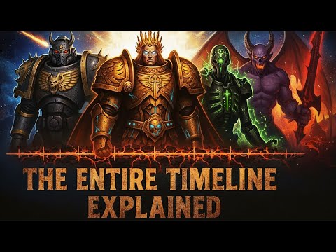 The Entire Warhammer 40K Timeline To Fall Asleep To