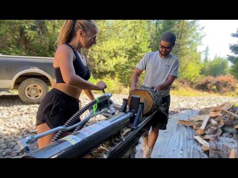 This HAS TO be Done! | Off Grid Chores and Prepping for Winter | Little Lost Cabin Off Grid