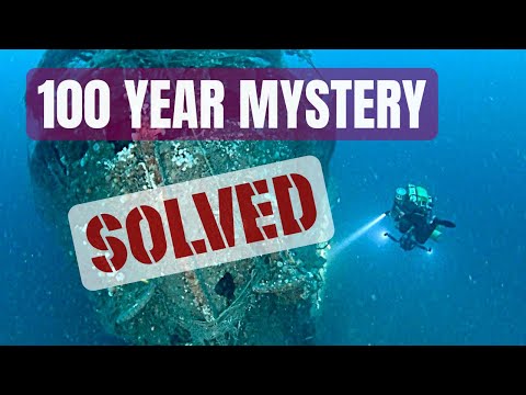 100 Year Old Underwater Shipwreck Mystery SOLVED!