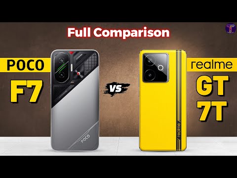 POCO F7 vs realme GT 7T : Full Comparison 🤔❗