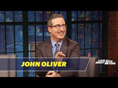 John Oliver's First On-Camera Role Was a British Stereotype