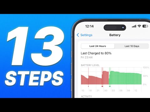 13 iPhone Battery Saving Tips Explained in 8 Minutes