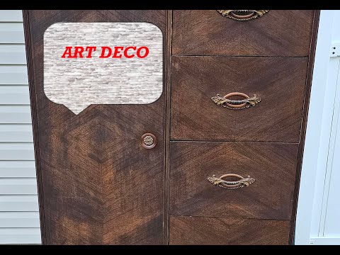 Art Deco Chifferobe Glow up