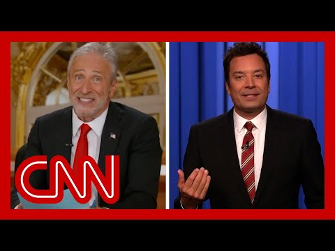 Late-night hosts defend Kimmel, mock Trump