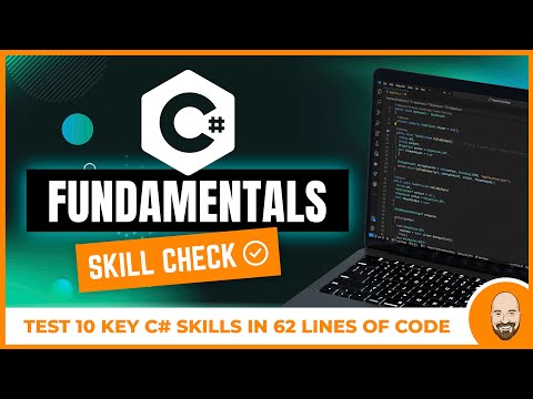 C# Fundamentals Skill Check - Full App in 1 Video with just 62 lines of code!