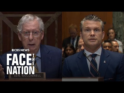 McConnell asks Hegseth about support, aid to Ukraine at Senate hearing