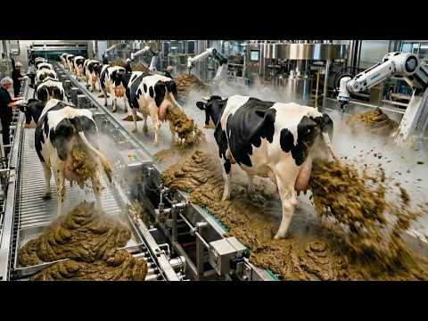 Inside Modern Cow Dung Power Factory: How Animal Waste Is Turned Into Electricity (Full Process)