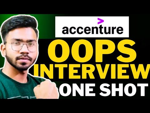 Top OOPS Interview Questions Asked in Accenture🔥| Accenture  Interview Questions and Answers