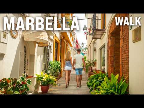 A Relaxing Walk Through Marbella 2025 | Spain’s Elegant Riviera [4K/60fps]