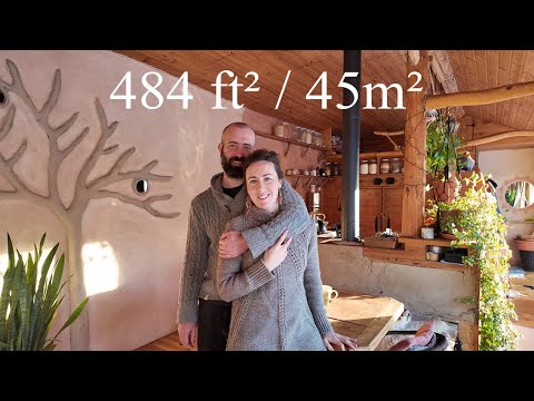 Could You Live in an One-Room Strawbale Cabin Off-Grid?