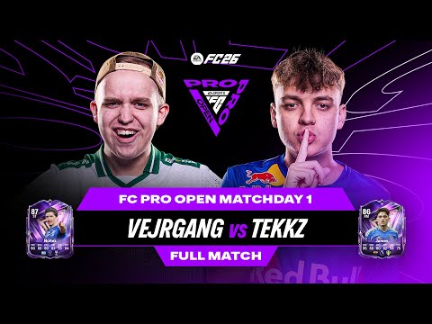 Vejrgang and Tekkz FINALLY CLASH - FC Pro Open - Group A - FULL MATCH