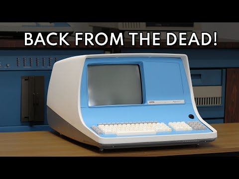 Restoring an ADDS Regent 200 Data Terminal