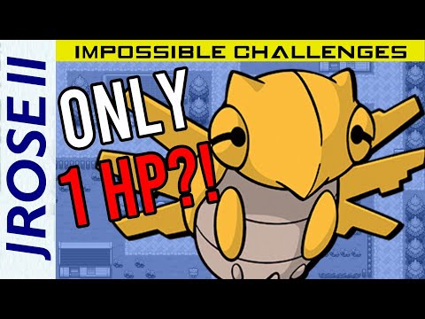 Can you Beat Pokemon FireRed/LeafGreen with just a Shedinja?