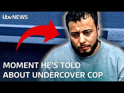 Watch the moment IS terrorist plotting massive attack realised he'd been caught | ITV News