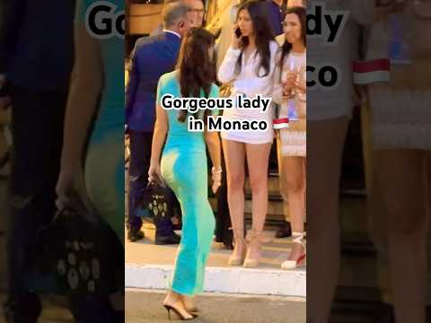 🇲🇨Gorgeous lady #monaco #luxury