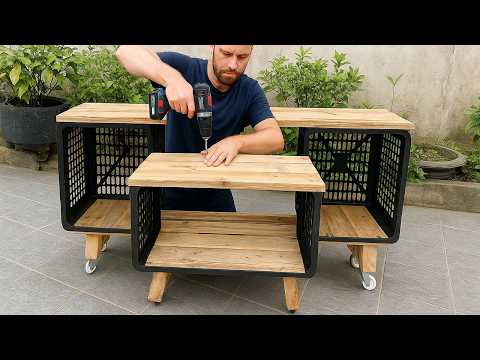 An invention that amazed the world! The secret use of plastic fruit containers! Clever Maker