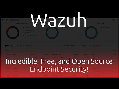 Wazuh! Powerful, Open Source Endpoint Security Monitoring!