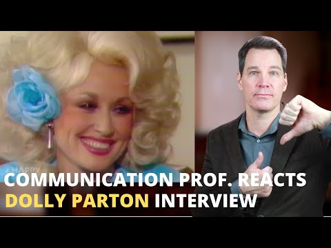 Communication Professor Reacts to Dolly Parton Barbara Walters Interview