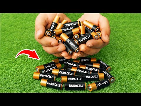 🔋Never Buy New Batteries Again! Try This Trick and Watch What Happens! 😱